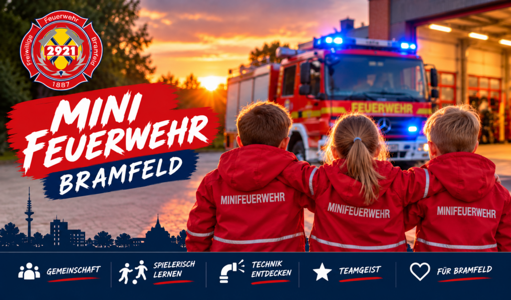 Feuerwehrfrau am Einsatzfahrzeug